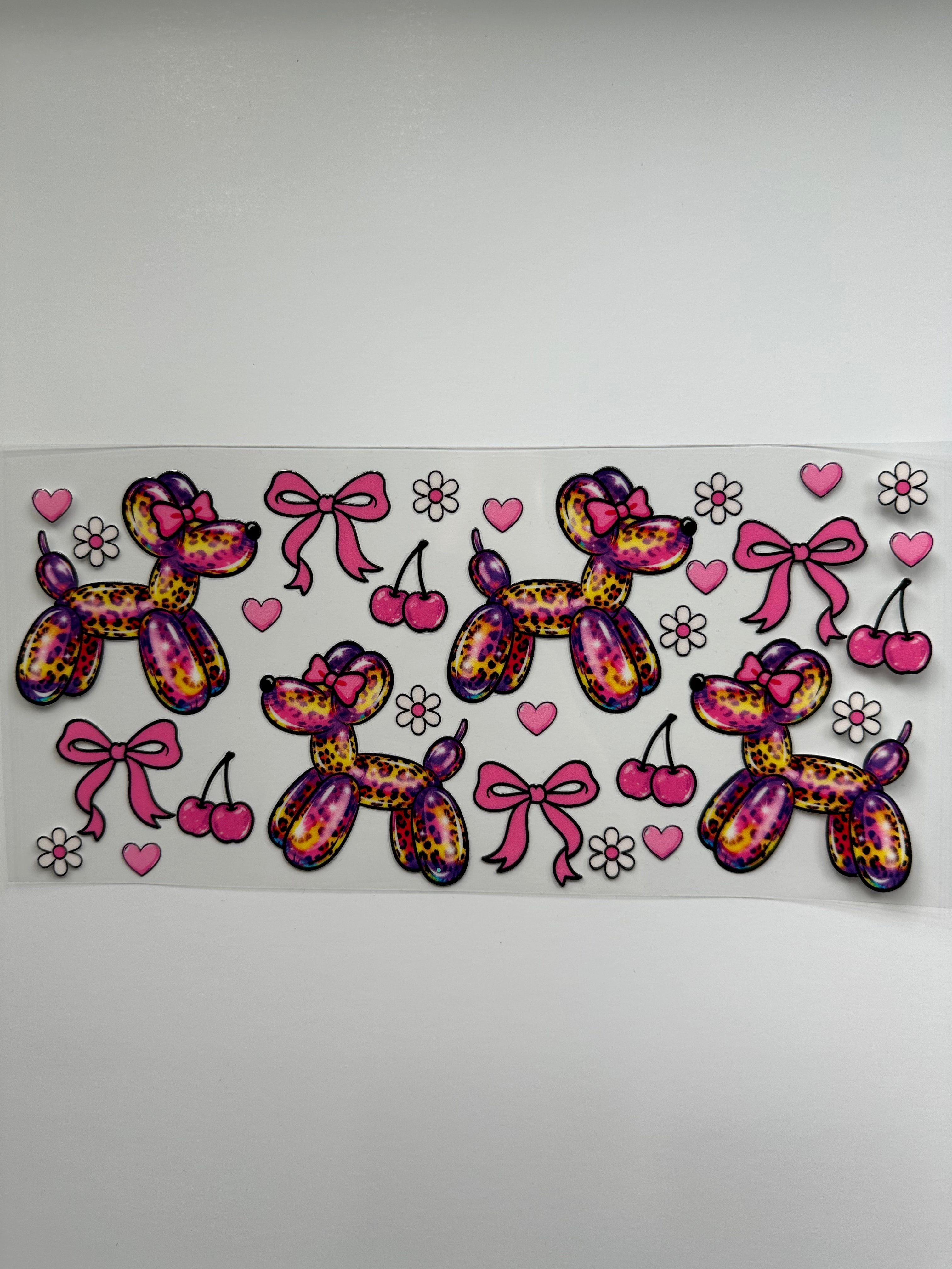 Balloon Dogs Cherries and Bows