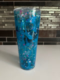 Pre Made 24 oz Acrylic Tumbler - Aquarium