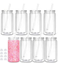 16oz Acrylic Snow Globe Tumbler